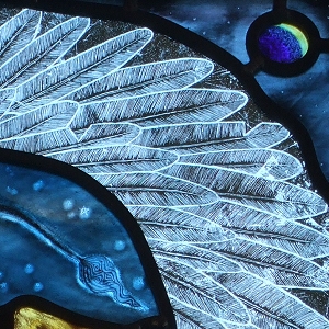 Acid etching formed part of the learning experience during the creation of this piece...