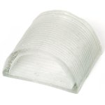 Miniature cast glass Nissen huts...